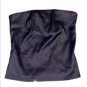 New look stretchy tube top strapless nwot UK made